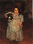 Ignacio Zuloaga The Dwarf Dona Mercedes oil painting on canvas